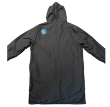 Water Resistant Swim Parka Jacket - Black